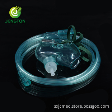 Dewasa Anak-anak 7ft Supply Tubing Oxygen Mask